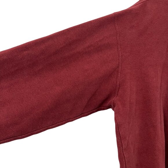 Peter Millar Red 1/4 Zip Cotton Pullover Sweater Mens Size XLarge - Picture 4 of 4